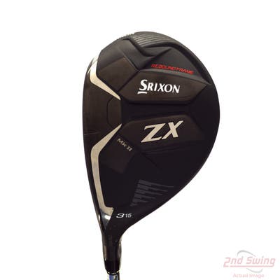 Srixon ZX MK II Fairway Wood 3 Wood 3W 15° Project X HZRDUS Smoke Red RDX 60 Graphite Stiff Left Handed 43.5in