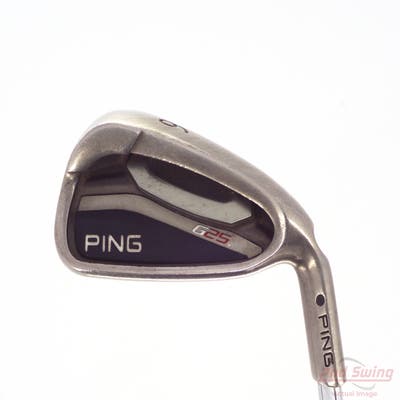 Ping G25 Single Iron 6 Iron Ping CFS Steel Senior Right Handed Black Dot 37.5in