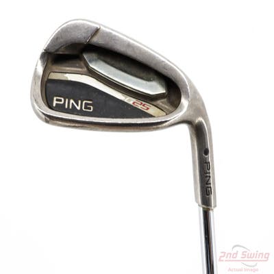 Ping G25 Single Iron 9 Iron Stock Steel Shaft Steel Senior Right Handed Black Dot 36.0in