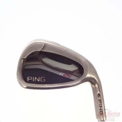 Ping G25 Single Iron Pitching Wedge PW Ping CFS Steel Senior Right Handed Black Dot 35.75in