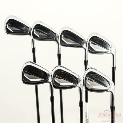 Titleist 2023 T350 Iron Set 5-PW AW Mitsubishi Tensei Red AM2 Graphite Senior Right Handed STD