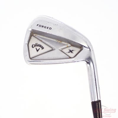 Callaway 2013 X Forged Single Iron 7 Iron Project X Rifle 6.0 Steel Stiff Right Handed 37.75in