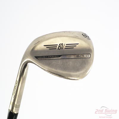 Titleist Vokey SM10 Nickel Wedge Lob LW 60° 12 Deg Bounce D Grind Nippon NS Pro 950GH Steel Stiff Left Handed 35.25in