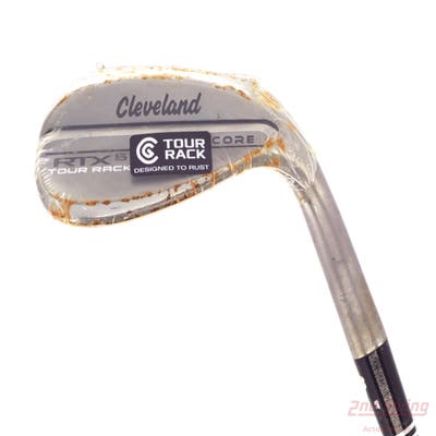 Mint Cleveland RTX 6 ZipCore Tour Rack Raw Wedge Lob LW 60° 10 Deg Bounce Mid True Temper Dynamic Gold Spinner Tour Issue Steel Wedge Flex Right Handed 35.0in