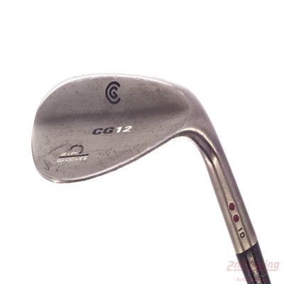 Cleveland CG12 Black Pearl Wedge Lob LW 60° 10 Deg Bounce Stock Steel Shaft Steel Stiff Right Handed 35.5in