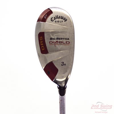 Callaway Big Bertha Diablo Hybrid 3 Hybrid 21° Callaway BB Diablo Hybrid Graphite Regular Right Handed 40.5in
