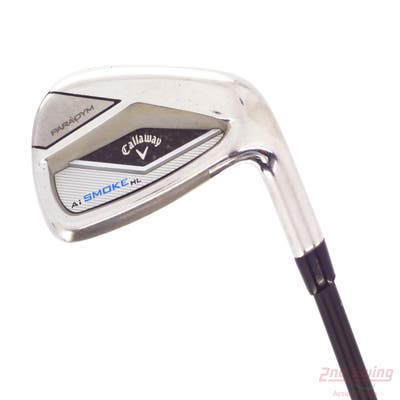 Callaway Paradym Ai Smoke HL Single Iron Pitching Wedge PW Project X Cypher 2.0 50 Graphite Senior Right Handed 36.0in