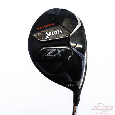 Mint Srixon ZX MK II Fairway Wood 3 Wood 3W 15° Project X HZRDUS Smoke Red RDX 60 Graphite Regular Right Handed 43.75in