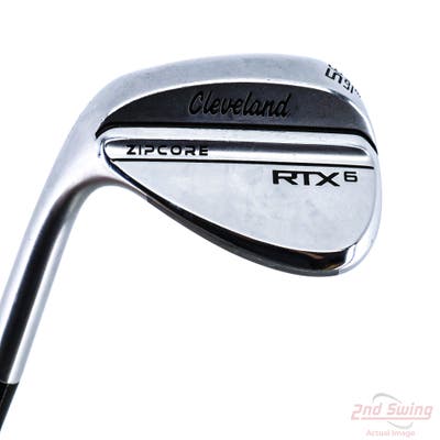 Mint Cleveland RTX 6 ZipCore Tour Satin Wedge Sand SW 56° 8 Deg Bounce Low+ True Temper Dynamic Gold Spinner Tour Issue Steel Wedge Flex Left Handed 35.5in
