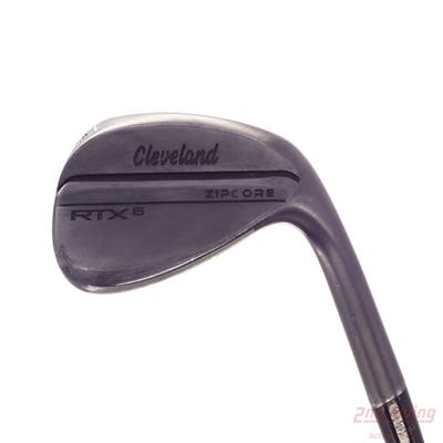 Mint Cleveland RTX 6 ZipCore Black Satin Wedge Sand SW 54° 10 Deg Bounce Mid Aerotech SteelFiber i70cw Graphite Stiff Right Handed 35.5in
