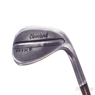 Cleveland RTX 6 ZipCore Black Satin Wedge Gap GW 52° 10 Deg Bounce Mid Nippon NS Pro Modus 3 Tour 120 Steel Stiff Right Handed 35.75in