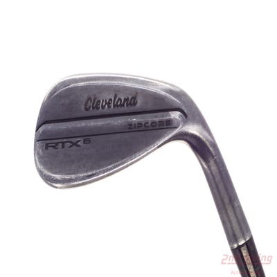 Cleveland RTX 6 ZipCore Black Satin Wedge Gap GW 52° 10 Deg Bounce Mid Project X Rifle 6.0 Steel Stiff Right Handed 36.25in