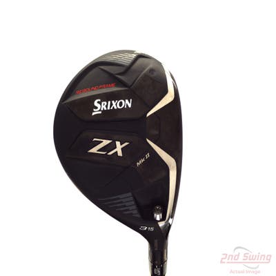 Mint Srixon ZX MK II Fairway Wood 3 Wood 3W 15° Project X HZRDUS Smoke Red RDX 60 Graphite Regular Right Handed 43.5in