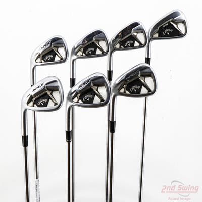 Callaway Apex 21 Iron Set 4-PW True Temper Dynamic Gold Tour Issue X100 Steel X-Stiff Left Handed STD