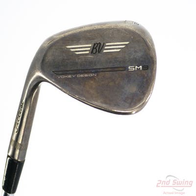 Titleist Vokey SM9 Brushed Steel Wedge Gap GW 50° 12 Deg Bounce F Grind True Temper Dynamic Gold Tour Issue X100 Steel X-Stiff Left Handed 35.5in