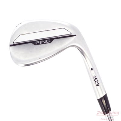 Ping s159 Chrome Wedge Lob LW 58° 8 Deg Bounce B Grind Ping Z-Z115 Steel Wedge Flex Right Handed Black Dot 35.25in