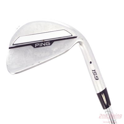 Ping s159 Chrome Wedge Sand SW 54° 10 Deg Bounce E Grind Ping Z-Z115 Steel Wedge Flex Right Handed Black Dot 35.5in