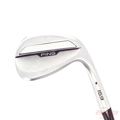 Ping s159 Chrome Wedge Lob LW 58° 6 Deg Bounce T Grind Ping Z-Z115 Steel Wedge Flex Right Handed Black Dot 35.25in