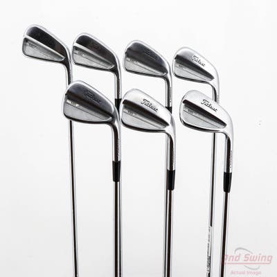 Titleist 2023 T100 Iron Set 4-PW True Temper Dynamic Gold 120 Steel Stiff Right Handed STD