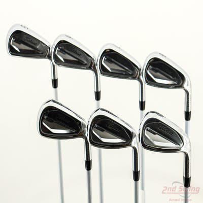 Titleist 2023 T350 Iron Set 5-PW AW Mitsubishi Tensei Red AM2 Graphite Ladies Right Handed -1"