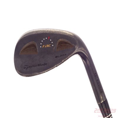 TaylorMade Rac Black Wedge Sand SW 56° 12 Deg Bounce TM TP Dynamic Gold Steel Wedge Flex Right Handed 35.5in