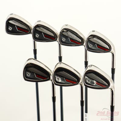 Wilson Staff Dynapwr Iron Set 5-PW AW UST Mamiya Recoil 75 Dart Graphite Regular Right Handed STD