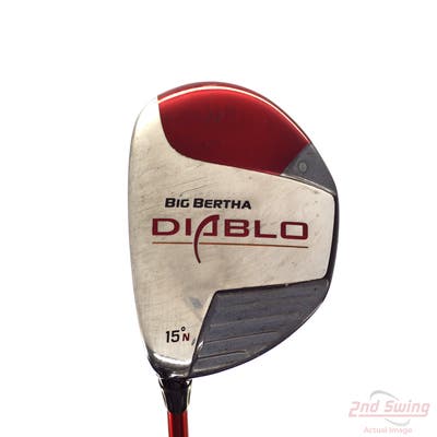 Callaway Big Bertha Diablo Fairway Wood 3 Wood 3W 15° Callaway Big Bertha Diablo FW Graphite Stiff Left Handed 43.0in