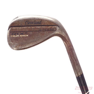 Cleveland RTX 6 ZipCore Tour Rack Raw Wedge Lob LW 58° 6 Deg Bounce Low Project X LZ 5.5 Steel Regular Right Handed 35.0in