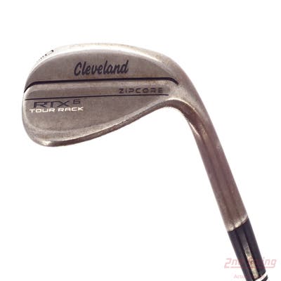 Cleveland RTX 6 ZipCore Tour Rack Raw Wedge Lob LW 60° 10 Deg Bounce Mid True Temper Dynamic Gold S400 Steel Stiff Right Handed 35.25in