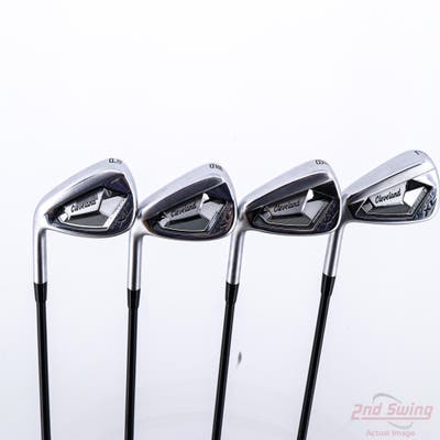 Cleveland ZipCore XL Iron Set 7-PW UST Mamiya Helium Nanocore 60i IP Finish Graphite Regular Left Handed +3/4"