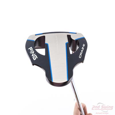 Ping 2025 Scottsdale Craz-E CB Putter Steel Right Handed Black Dot 38.0in