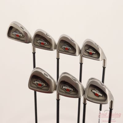 Callaway 1996 Big Bertha Iron Set 4-PW Callaway RCH 96 Graphite Stiff Right Handed +1"