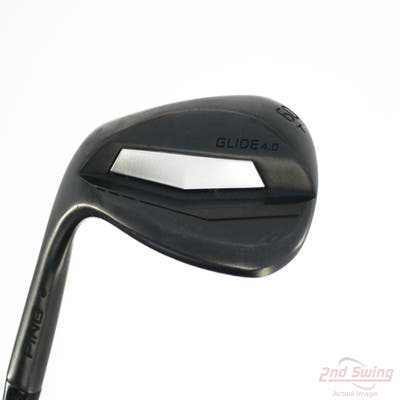 Ping Glide 4.0 Black Wedge Lob LW 60° 6 Deg Bounce T Grind Ping Z-Z115 Steel Wedge Flex Left Handed Black Dot 35.5in