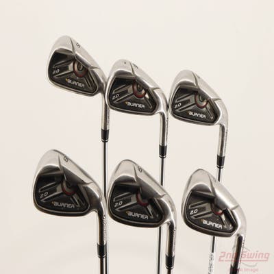 TaylorMade Burner 2.0 HP Iron Set 5-PW TM Burner 2.0 85 Steel Stiff Right Handed +1/2"