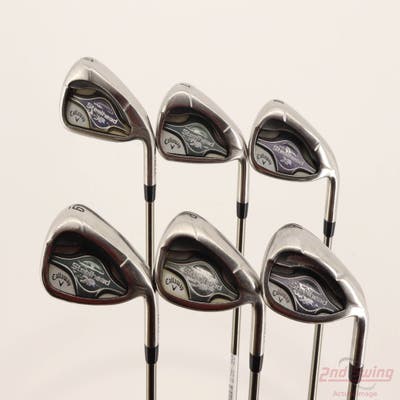 Callaway Steelhead XR Iron Set 6-PW AW UST Mamiya Recoil 760 ES Graphite Regular Right Handed STD