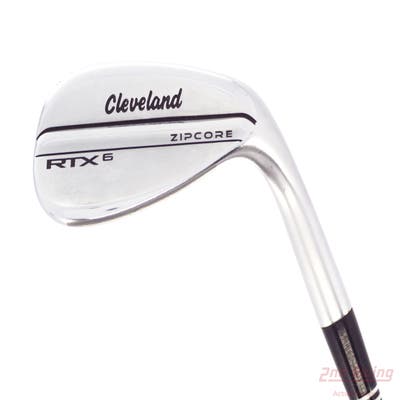 Cleveland RTX 6 ZipCore Tour Satin Wedge Sand SW 54° 12 Deg Bounce Full FST KBS Tour C-Taper 120 Steel Stiff Right Handed 35.5in
