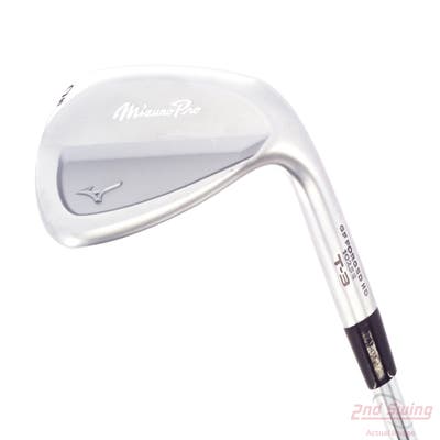 Mizuno Pro T-3 Soft White Satin Wedge Gap GW 50° 8 Deg Bounce S Grind FST KBS Hi-Rev 2.0 115 Steel Wedge Flex Right Handed 35.5in