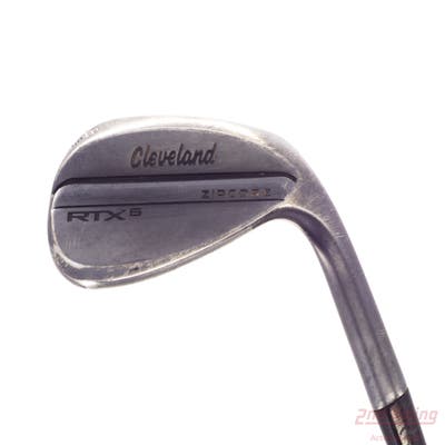 Cleveland RTX 6 ZipCore Black Satin Wedge Lob LW 58° 10 Deg Bounce Mid Project X Rifle 6.0 Steel Stiff Right Handed 35.75in
