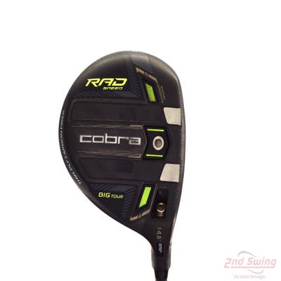 Cobra RAD Speed Big Tour Fairway Wood 3 Wood 3W 14.5° Fujikura Motore X F1 7 Graphite Stiff Right Handed 42.75in