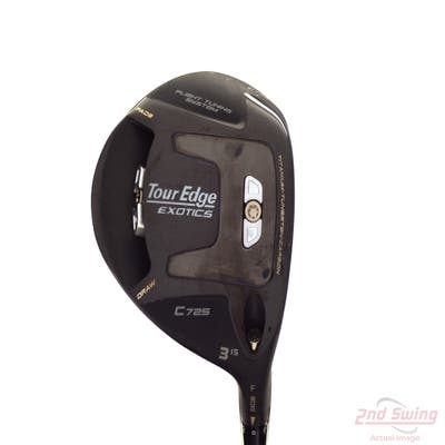 Tour Edge Exotics C725 Fairway Wood 3 Wood 3W 15° Project X Denali Blue 70 Graphite Stiff Right Handed 43.25in