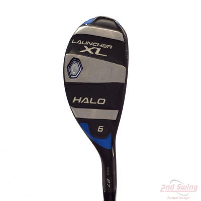 Cleveland Launcher XL Halo Hybrid 6 Hybrid 27° Grafalloy ProLaunch Platinum Graphite Ladies Right Handed 38.25in