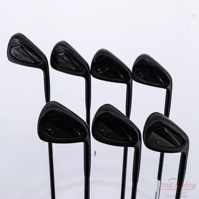 Mizuno JPX 925 Forged Black Iron Set 4-PW Mitsubishi MMT 85 Graphite Stiff Right Handed STD