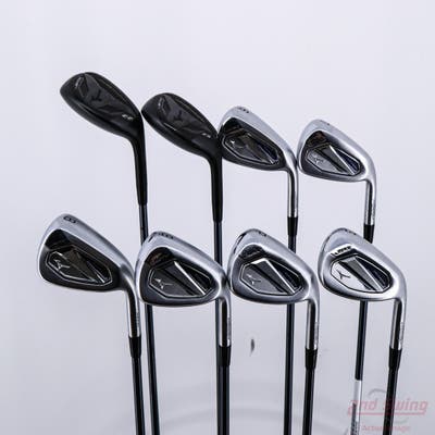 Mizuno JPX 925 Hot Metal HL Combo Iron Set 4H 5H 6-PW GW UST Mamiya Recoil Dart ESX 460 F2 Graphite Senior Right Handed STD