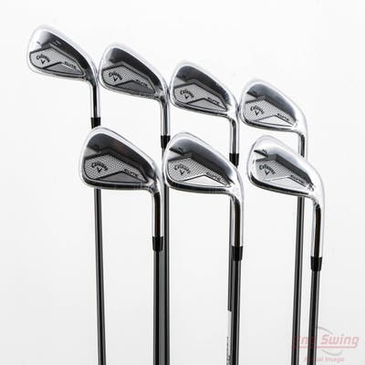 Mint Callaway Elyte HL Iron Set 5-PW GW Project X Denali Charcoal 65 Graphite Regular Right Handed STD