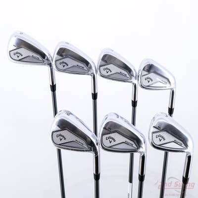 Mint Callaway Elyte HL Iron Set 5-PW GW Project X Denali Charcoal 65 Graphite Regular Right Handed STD