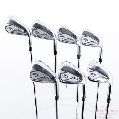 Mint Callaway Elyte HL Iron Set 5-PW GW FST KBS Max 80 Steel Regular Right Handed STD