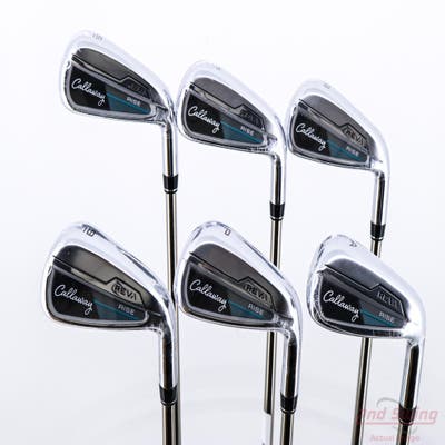 Mint Callaway Reva Rise Iron Set 6-PW GW UST LinQ LTE Graphite Ladies Right Handed STD