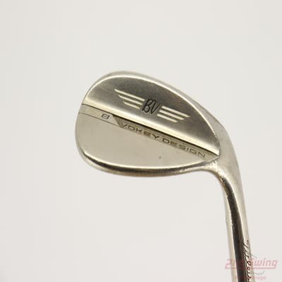 Titleist Vokey SM8 Brushed Steel Wedge Lob LW 60° 14 Deg Bounce K Grind Titleist Vokey BV Steel Wedge Flex Right Handed 35.25in