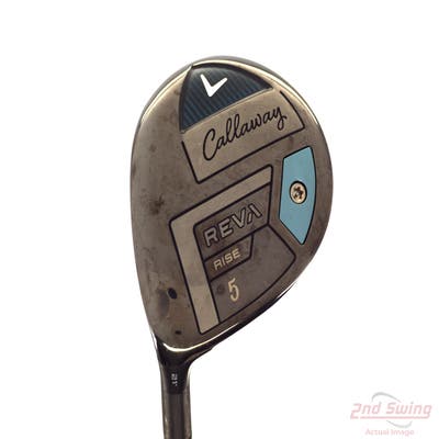 Mint Callaway Reva Rise Fairway Wood 5 Wood 5W 21° UST LinQ LTE Graphite Ladies Left Handed 41.25in