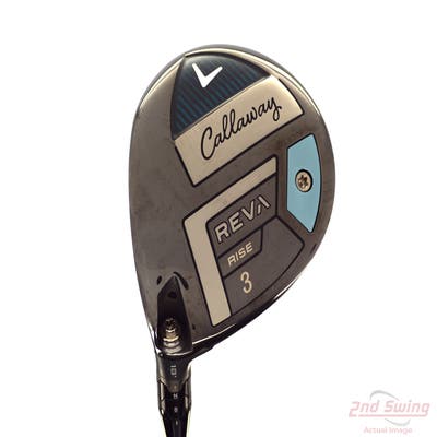 Callaway Reva Rise Fairway Wood 3 Wood 3W 18° UST LinQ LTE Graphite Ladies Left Handed 42.25in
